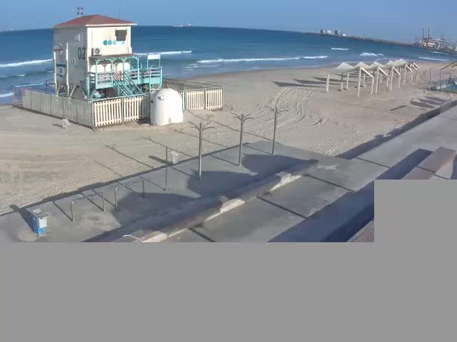 Ashdod, Lido Beach Live Cam - Ashkelon, Southern, Israel