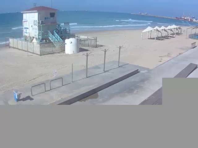 Ashdod, Lido Beach Live Cam - Ashkelon, Southern, Israel