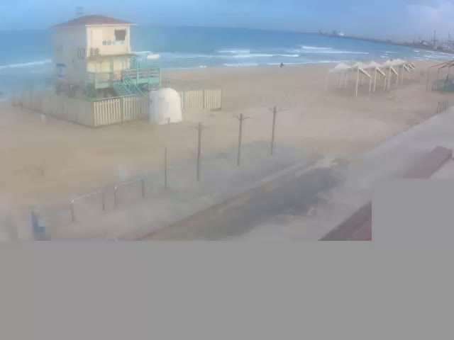 Ashdod, Lido Beach Live Cam - Ashkelon, Southern, Israel