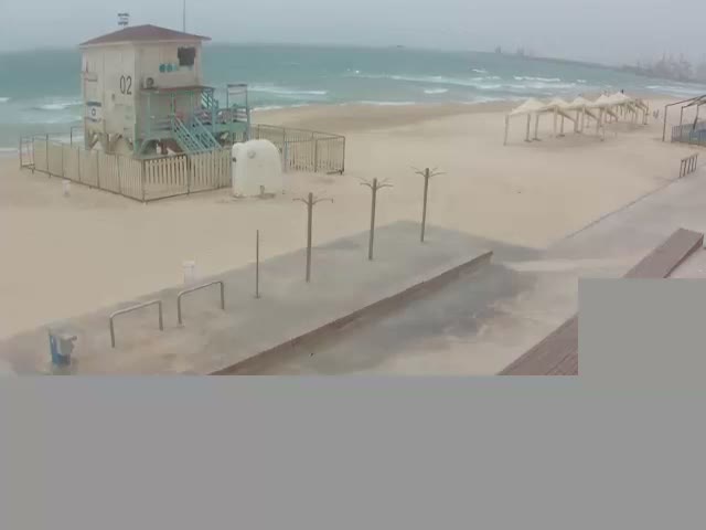 Ashdod, Lido Beach Live Cam - Ashkelon, Southern, Israel