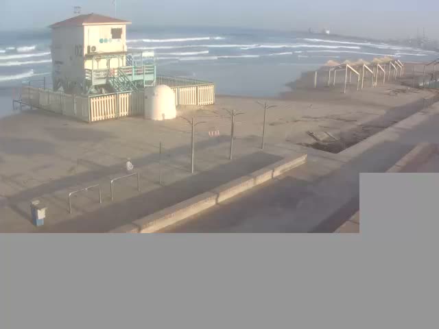 Ashdod, Lido Beach Live Cam - Ashkelon, Southern, Israel