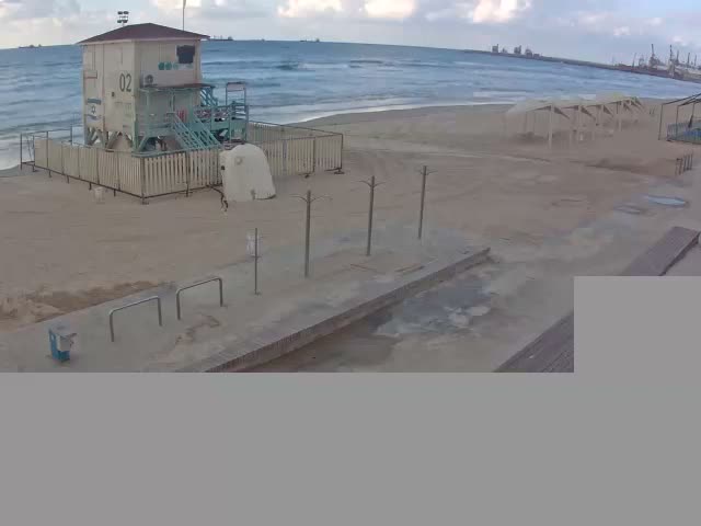 Ashdod, Lido Beach Live Cam - Ashkelon, Southern, Israel