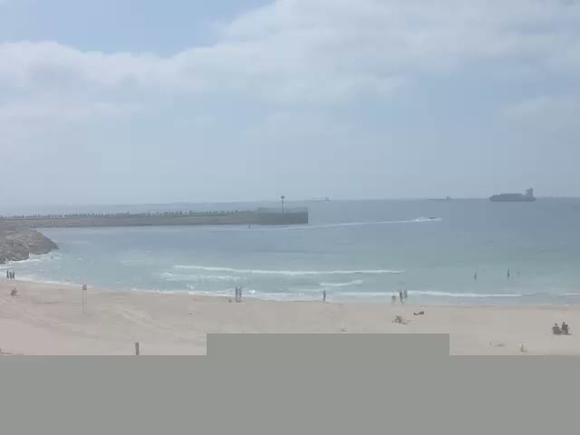 Ashdod, Hakshatot (Gandhi) Beach Live Cam - Ashkelon, Southern, Israel