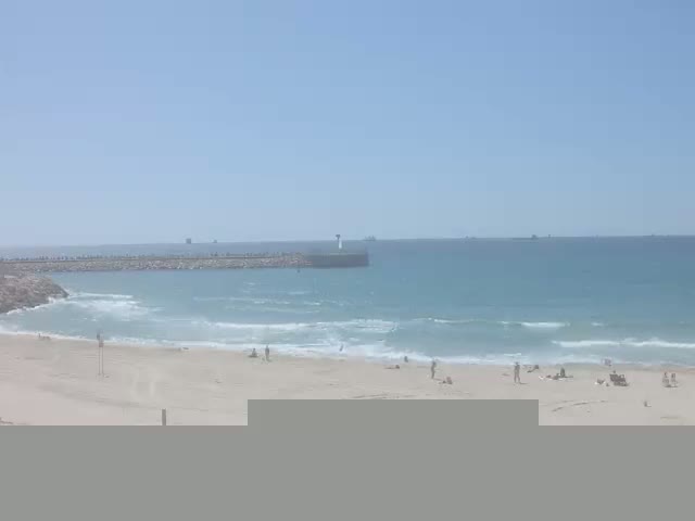 Ashdod, Hakshatot (Gandhi) Beach Live Cam - Ashkelon, Southern, Israel
