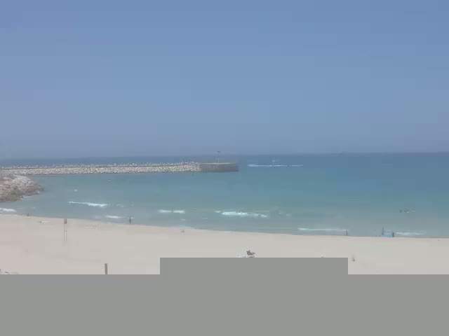 Ashdod, Hakshatot (Gandhi) Beach Live Cam - Ashkelon, Southern, Israel