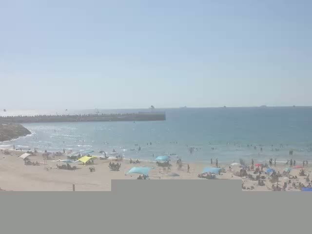 Ashdod, Hakshatot (Gandhi) Beach Live Cam - Ashkelon, Southern, Israel