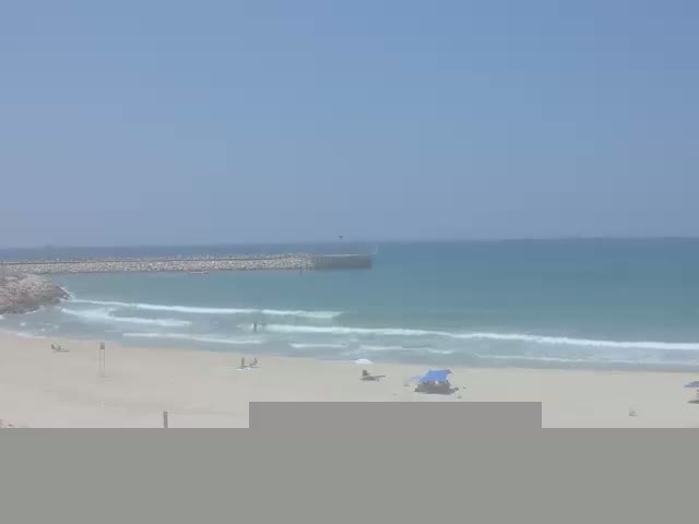 Ashdod, Hakshatot (Gandhi) Beach Live Cam - Ashkelon, Southern, Israel