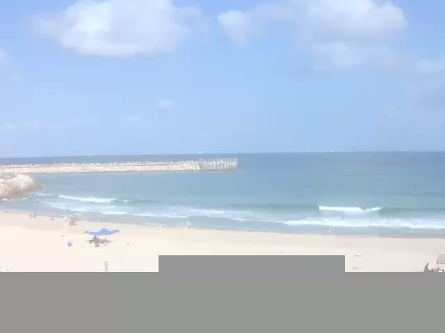 Ashdod, Hakshatot (Gandhi) Beach Live Cam - Ashkelon, Southern, Israel