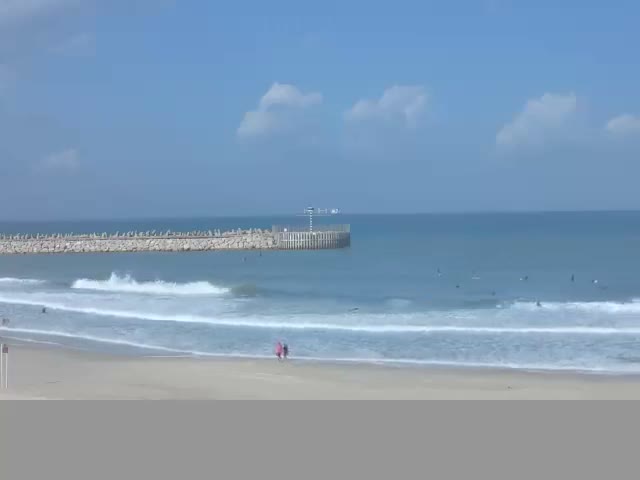 Ashdod, Hakshatot (Gandhi) Beach Live Cam - Ashkelon, Southern, Israel
