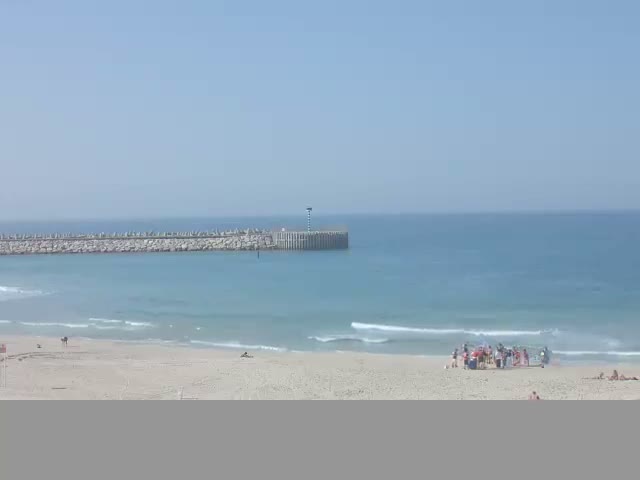 Ashdod, Hakshatot (Gandhi) Beach Live Cam - Ashkelon, Southern, Israel