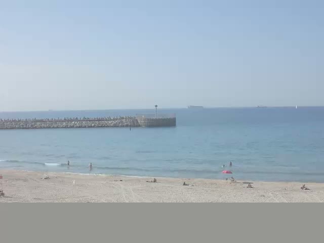 Ashdod, Hakshatot (Gandhi) Beach Live Cam - Ashkelon, Southern, Israel