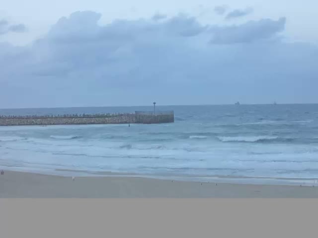 Ashdod, Hakshatot (Gandhi) Beach Live Cam - Ashkelon, Southern, Israel
