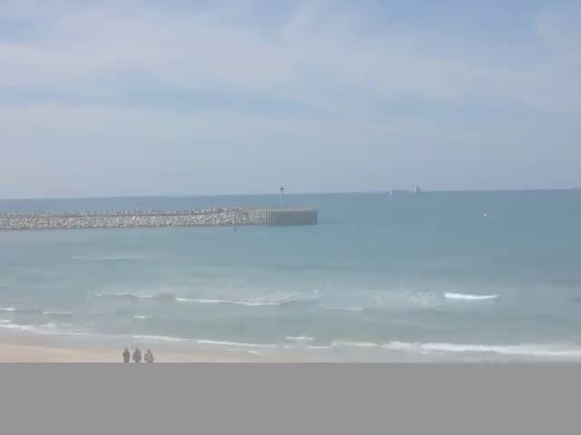 Ashdod, Hakshatot (Gandhi) Beach Live Cam - Ashkelon, Southern, Israel