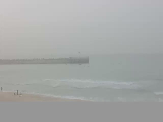 Ashdod, Hakshatot (Gandhi) Beach Live Cam - Ashkelon, Southern, Israel