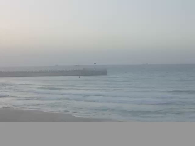 Ashdod, Hakshatot (Gandhi) Beach Live Cam - Ashkelon, Southern, Israel
