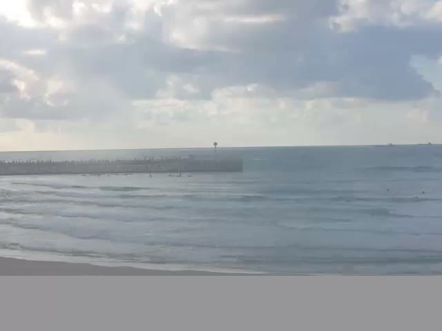 Ashdod, Hakshatot (Gandhi) Beach Live Cam - Ashkelon, Southern, Israel
