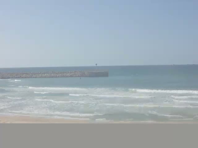 Ashdod, Hakshatot (Gandhi) Beach Live Cam - Ashkelon, Southern, Israel