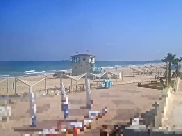 Ashdod, Beer Sheva Beach Live Cam - Ashkelon, Southern, Israel
