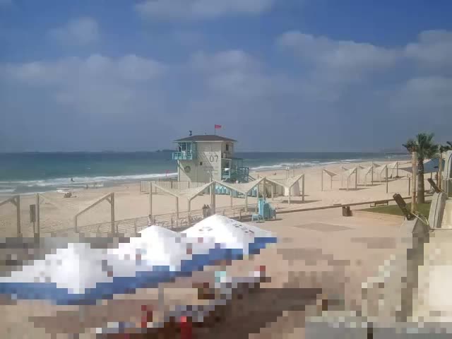 Ashdod, Beer Sheva Beach Live Cam - Ashkelon, Southern, Israel