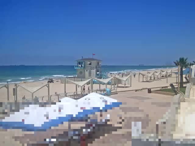 Ashdod, Beer Sheva Beach Live Cam - Ashkelon, Southern, Israel