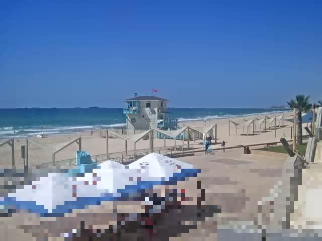 Ashdod, Beer Sheva Beach Live Cam - Ashkelon, Southern, Israel
