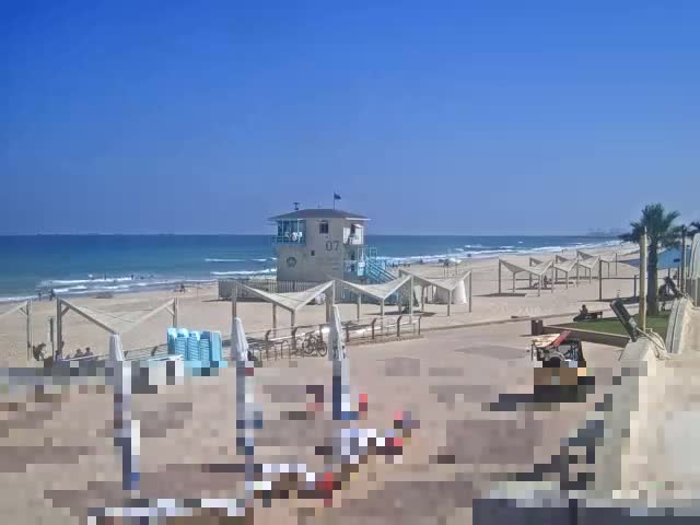Ashdod, Beer Sheva Beach Live Cam - Ashkelon, Southern, Israel