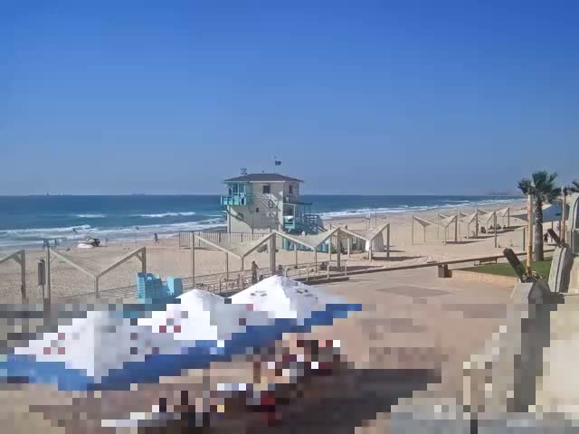 Ashdod, Beer Sheva Beach Live Cam - Ashkelon, Southern, Israel