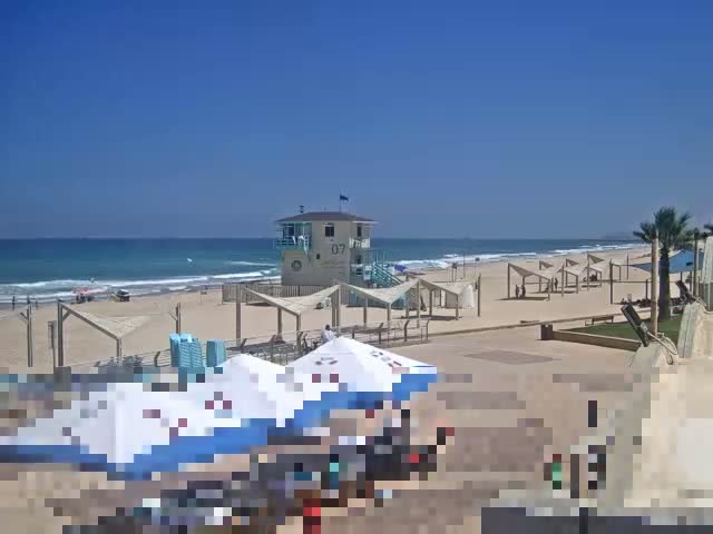 Ashdod, Beer Sheva Beach Live Cam - Ashkelon, Southern, Israel
