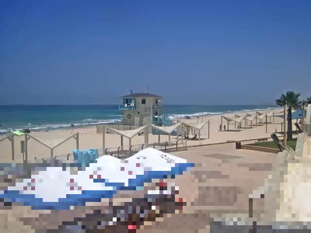 Ashdod, Beer Sheva Beach Live Cam - Ashkelon, Southern, Israel