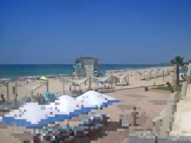 Ashdod, Beer Sheva Beach Live Cam - Ashkelon, Southern, Israel