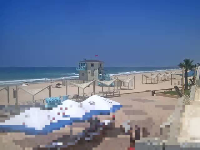 Ashdod, Beer Sheva Beach Live Cam - Ashkelon, Southern, Israel