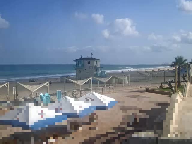 Ashdod, Beer Sheva Beach Live Cam - Ashkelon, Southern, Israel