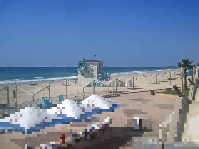 Ashdod, Beer Sheva Beach Live Cam - Ashkelon, Southern, Israel