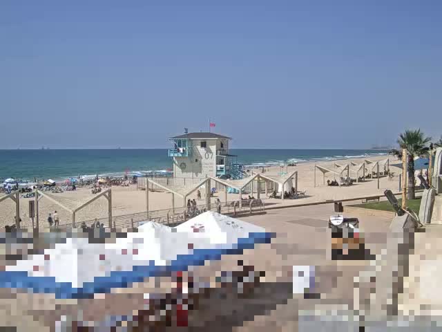 Ashdod, Beer Sheva Beach Live Cam - Ashkelon, Southern, Israel