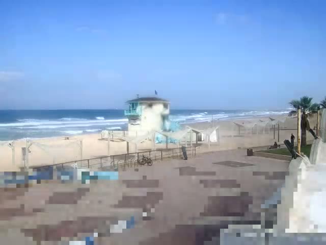 Ashdod, Beer Sheva Beach Live Cam - Ashkelon, Southern, Israel
