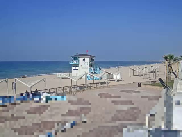 Ashdod, Beer Sheva Beach Live Cam - Ashkelon, Southern, Israel