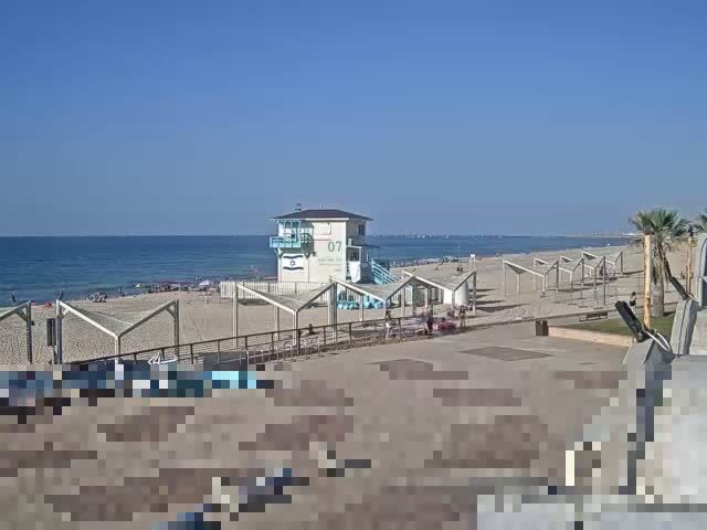 Ashdod, Beer Sheva Beach Live Cam - Ashkelon, Southern, Israel