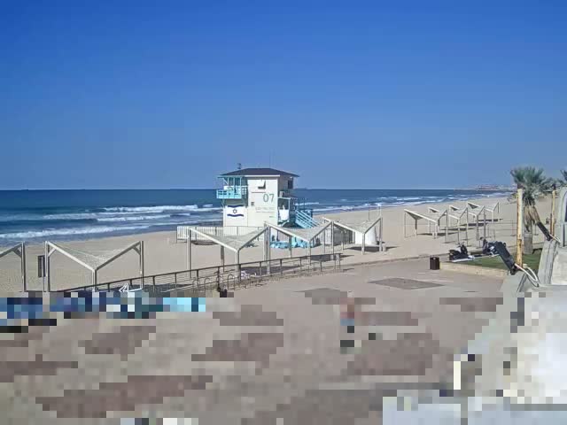 Ashdod, Beer Sheva Beach Live Cam - Ashkelon, Southern, Israel
