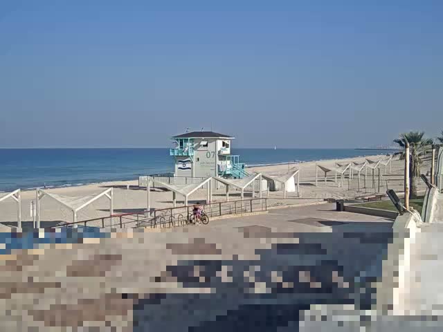 Ashdod, Beer Sheva Beach Live Cam - Ashkelon, Southern, Israel