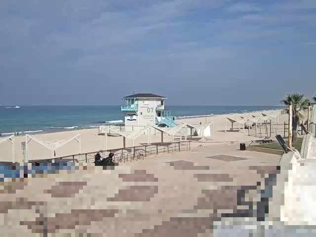Ashdod, Beer Sheva Beach Live Cam - Ashkelon, Southern, Israel