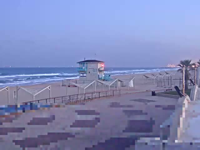 Ashdod, Beer Sheva Beach Live Cam - Ashkelon, Southern, Israel