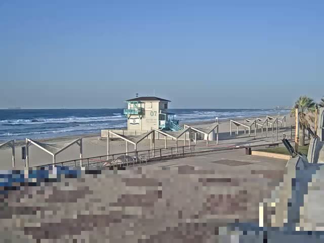 Ashdod, Beer Sheva Beach Live Cam - Ashkelon, Southern, Israel