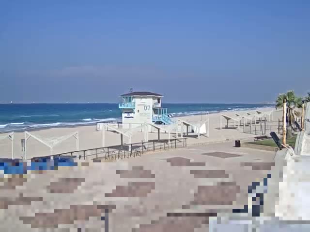 Ashdod, Beer Sheva Beach Live Cam - Ashkelon, Southern, Israel