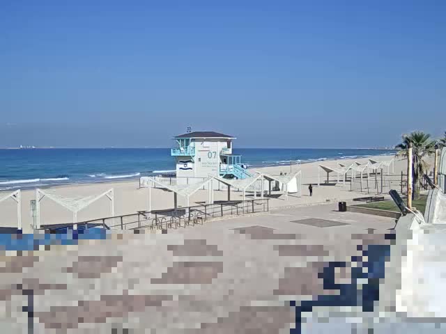 Ashdod, Beer Sheva Beach Live Cam - Ashkelon, Southern, Israel