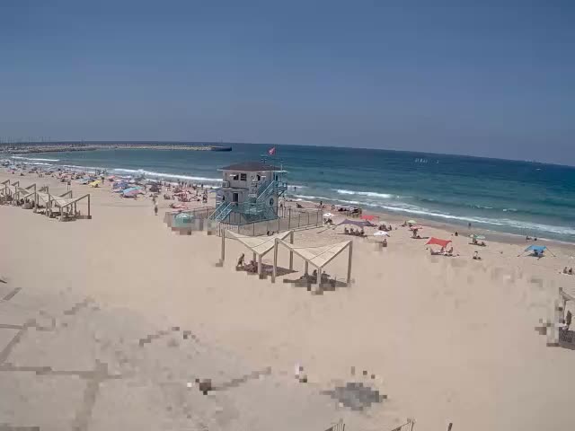 Ashdod, Arches Beach & Ashdod Marine Live Cam - Ashkelon, Southern, Israel