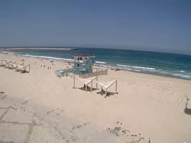 Ashdod, Arches Beach & Ashdod Marine Live Cam - Ashkelon, Southern, Israel