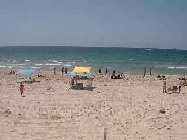 Ashdod, Tou Beach Live Cam - Ashkelon, Southern, Israel