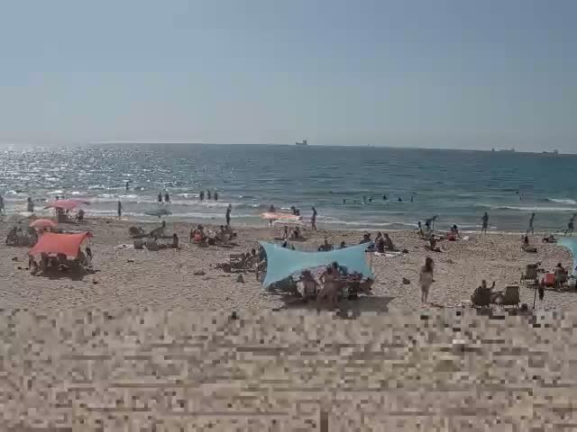 Ashdod, Tou Beach Live Cam - Ashkelon, Southern, Israel