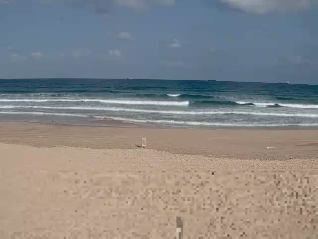 Ashdod, Tou Beach Live Cam - Ashkelon, Southern, Israel