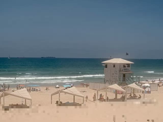 Ashdod, Mei Ami Beach Live Cam - Ashkelon, Southern, Israel